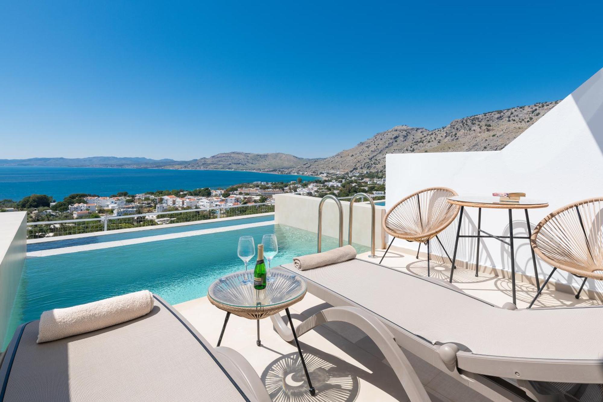 Апарт отель Lindos Nest Pefki  Экстерьер фото